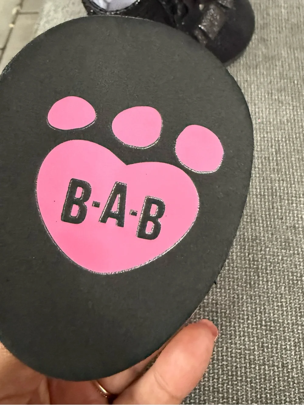 Build-A-Bear black sequin